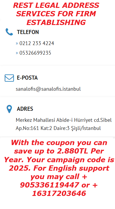 Get your legal address easily.